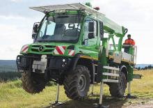 Véhicules communaux multi-usages à diesel diesel Unimog U 219 Euro 6