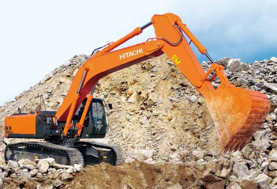 Hitachi ZX400LCH-5G Fiches techniques & données techniques (2016