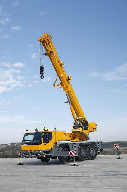 Liebherr LTM 1050-3.1 Fiches techniques & données techniques (2008