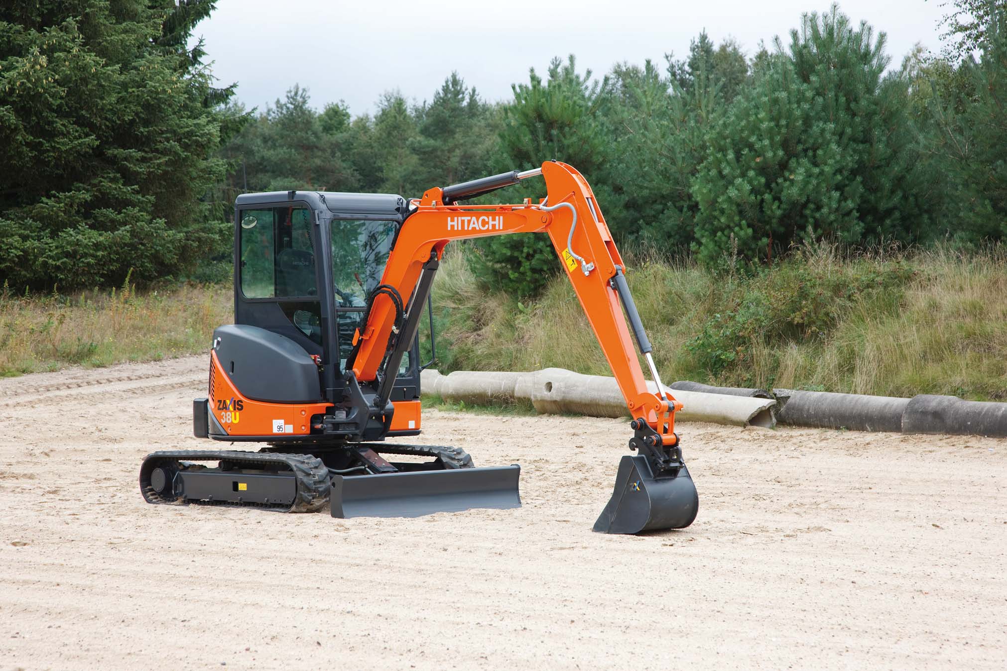 Hitachi ZX33U-5A Fiches techniques & données techniques (2013-2018