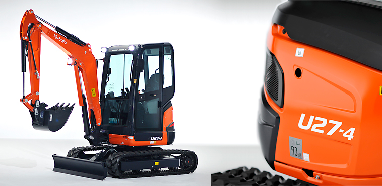 Kubota U27-4 NGL Fiches techniques & données techniques (2015-2020 ...