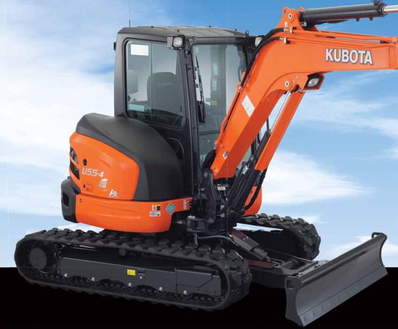 Kubota U554 Fiches techniques & données techniques (20192024