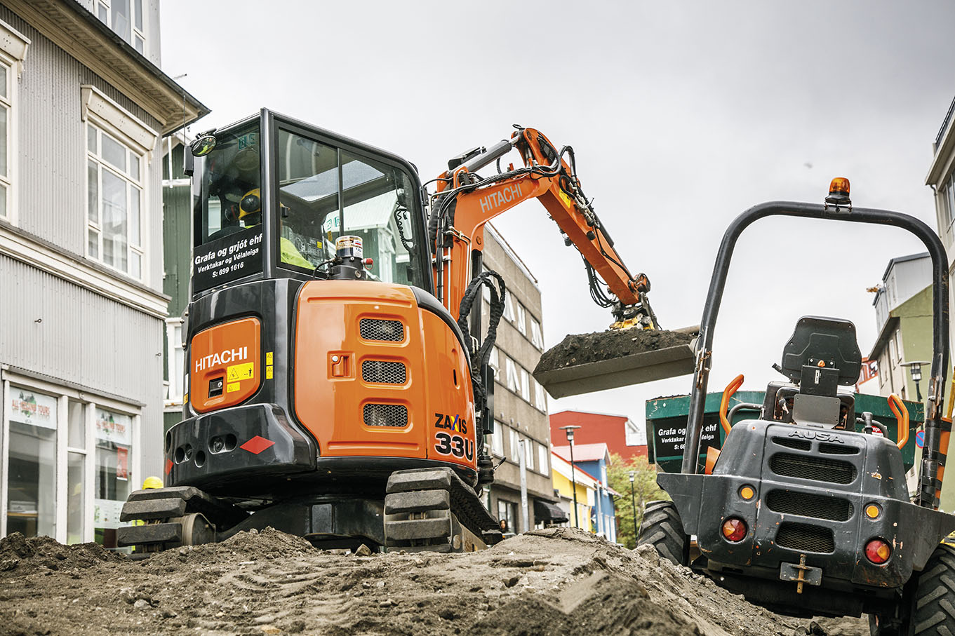 High Five! 3枚 Hitachi ZX33U-5A Fiches techniques & données techniques (2013-2018