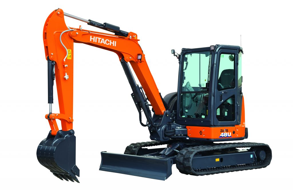 Hitachi ZX48U-6 Fiches techniques & données techniques (2019-2025