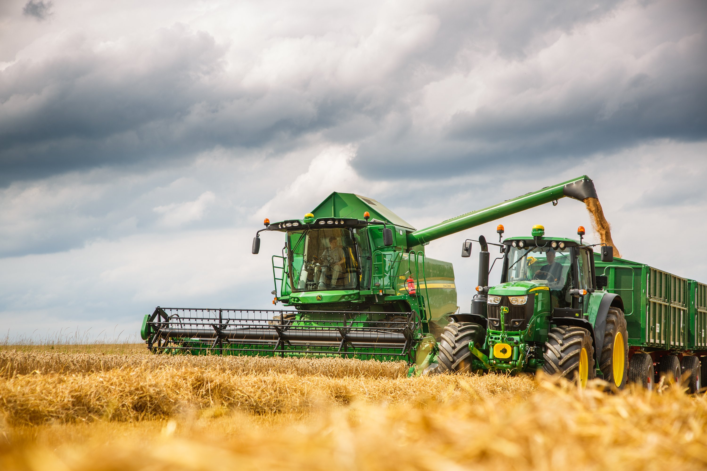 Moisson john deere