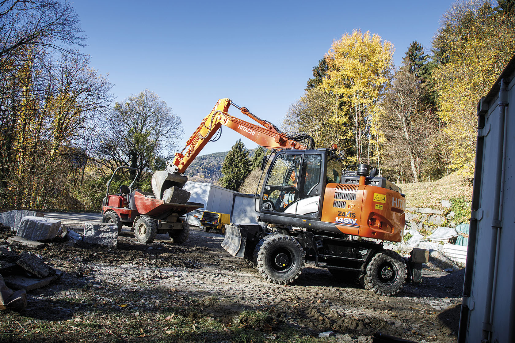 やっさん Hitachi ZX145W-6 Fiches techniques & données techniques (2016-2020