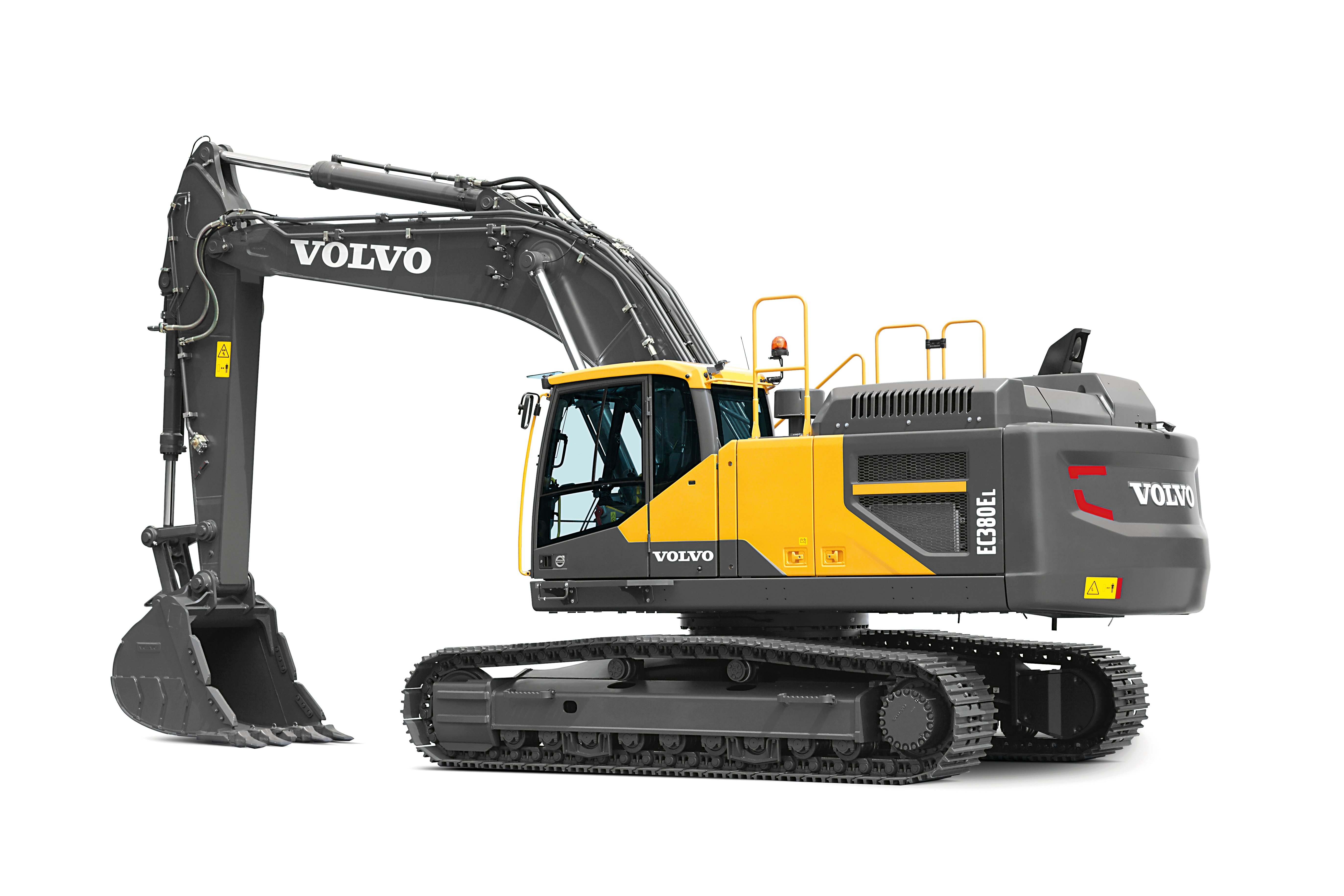 Volvo EC 380 EL 2015 2017 spécifications, fiches