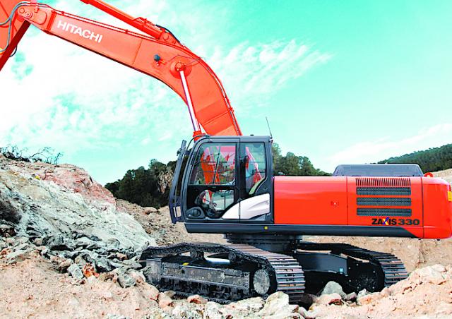 ちぃ Hitachi ZX330LC-5G Fiches techniques & données techniques
