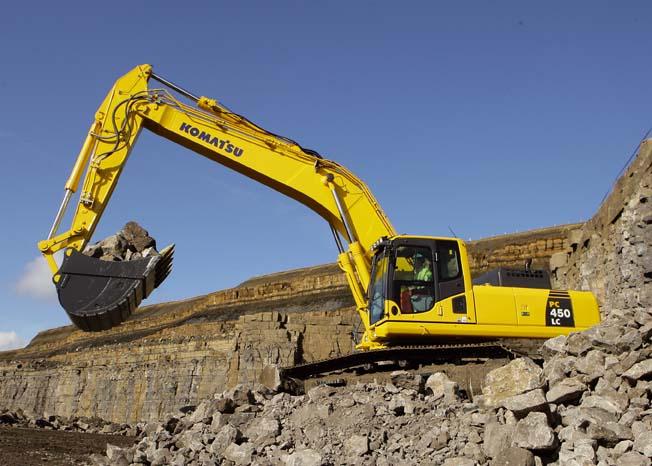 Komatsu PC450LC-6 Fiches techniques & données techniques