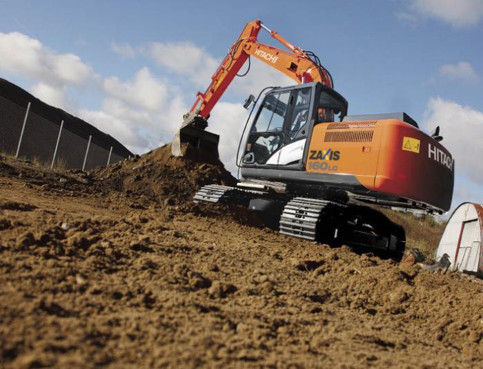 Hitachi ZX 160 LC-5 Fiches techniques & données techniques (2013