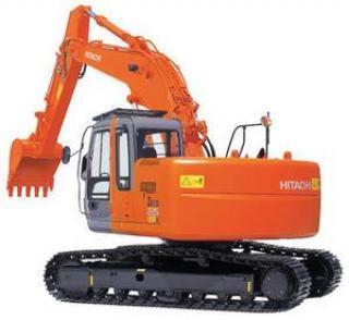リナ Pelle sur chenilles compact HITACHI ZX 225 USRK-7 le-bull-jaune