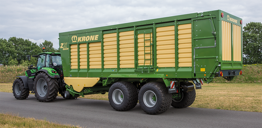 Krone ZX 470 GL Fiches techniques & données techniques (2018-2022